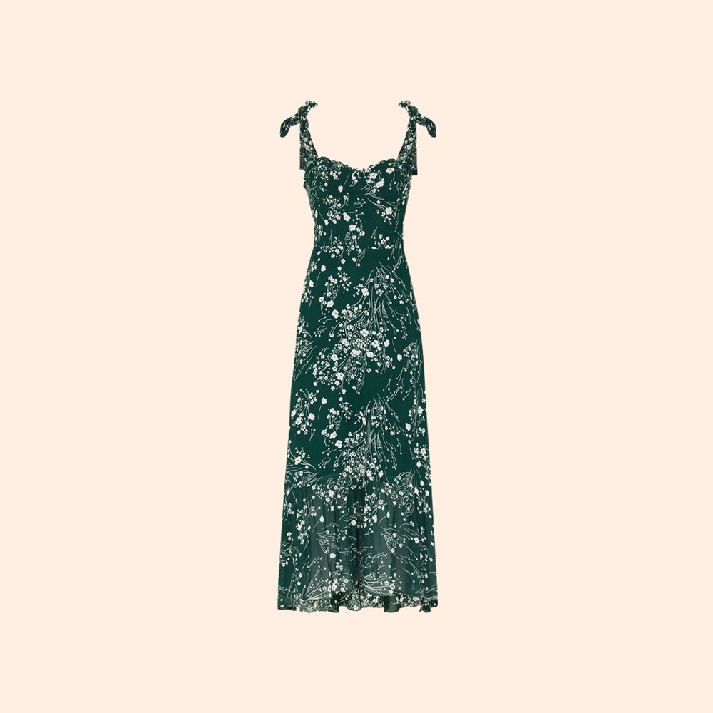 Reformation Nikita Dress (Lake)